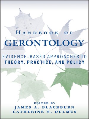 cover image of Handbook of Gerontology